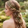 Wedding Headband Gold Leaf Bridal Headpieces for Bridesmaid and Flowergirls