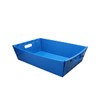 Flipside Products 18" x 12" x 4.5" Blue Plastic Welded