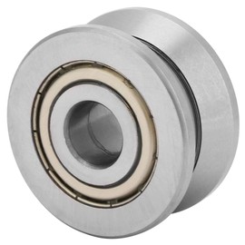 V Groove Bearing Deep 12 * 41 * 20mm Ball Bearing V Groove Track Roller Guide Sealed Ball Bearing LV201ZZ Precision Ball Bearings