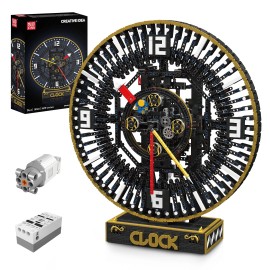 Mould King 10160 Mechanical Clock Building Block Toy Creative Collectibles DIY