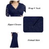 Navy Blue Dress for Women Plus Size Formal Evening Gown