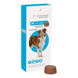 Masticable 20a40 Kg 1 Tabs (azul) 3 Meses Msd