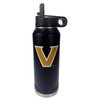 Vanderbilt University 32oz Stainless Steel Double Walled Black Beverage Bottle