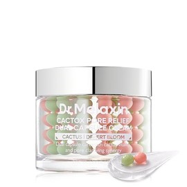 Dr.Melaxin Cactox Pore Dual Capsule Cream – Crema facial hidratante minimizadora de poros con extracto de cactus, PDRN y colágeno vegano para firmeza y reparación de la piel