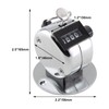 Jiozermi 2 Pack Desk Tally Counter, 4 Digit Number Counter