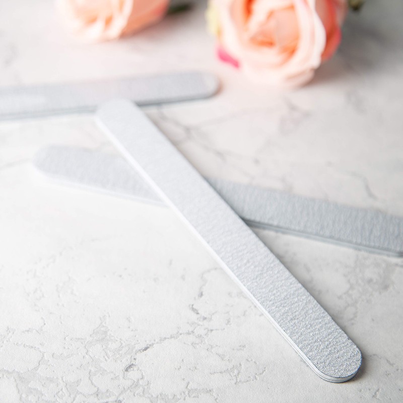 TOOLS FOR BEAUTY Straight manicure pedicure paper nail file 100/180