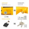 AUTOXBERT 2PCS AntiTheft Wheel Clamp Boot Tire Lock Trailer for