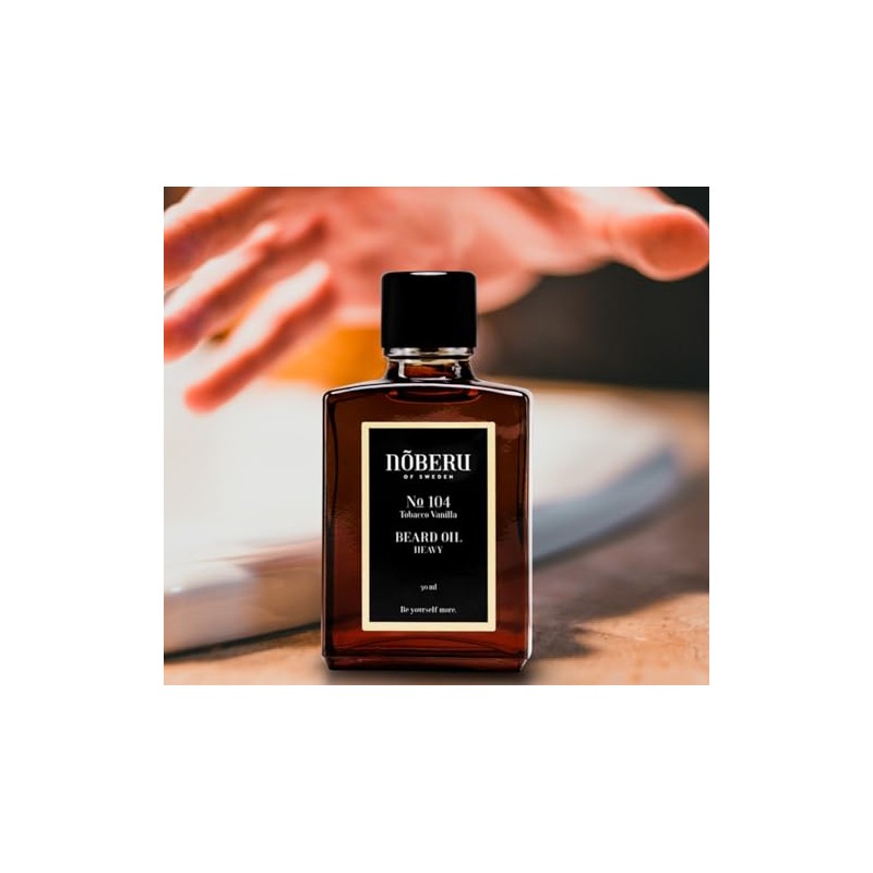Noberu of Sweden - Aceite para barba - Tabaco vainilla
