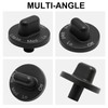 ZUDKSUY 71001641 (4 sets) Burner Control Knobs Replacement Knobs Gas
