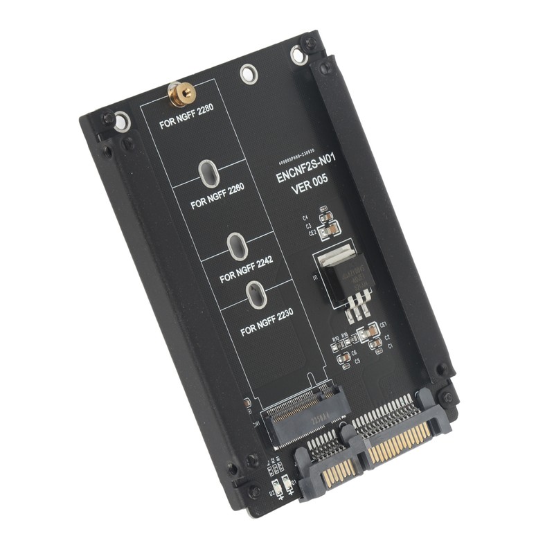 High Performance 22pin M.2 NGFF to SATA Adapter Plug and