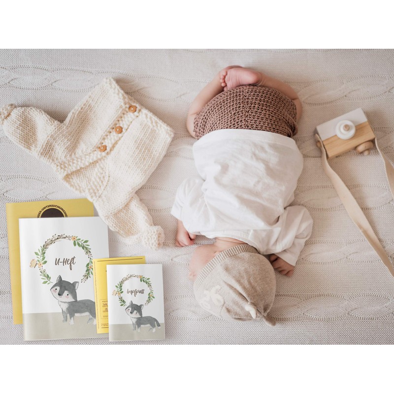 U-Heft Covers Set of 3 Cute Forest Examination Book Cover