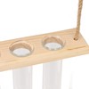 3 Tiered Wall Hanging Plant Terrarium with 12 Test Tubes