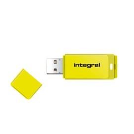 Integral 8GB NEON USB Stick gelb