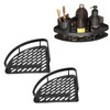 Triangular Shower Shelf Punch Free Rustproof Aluminum Shower Corner Shelf