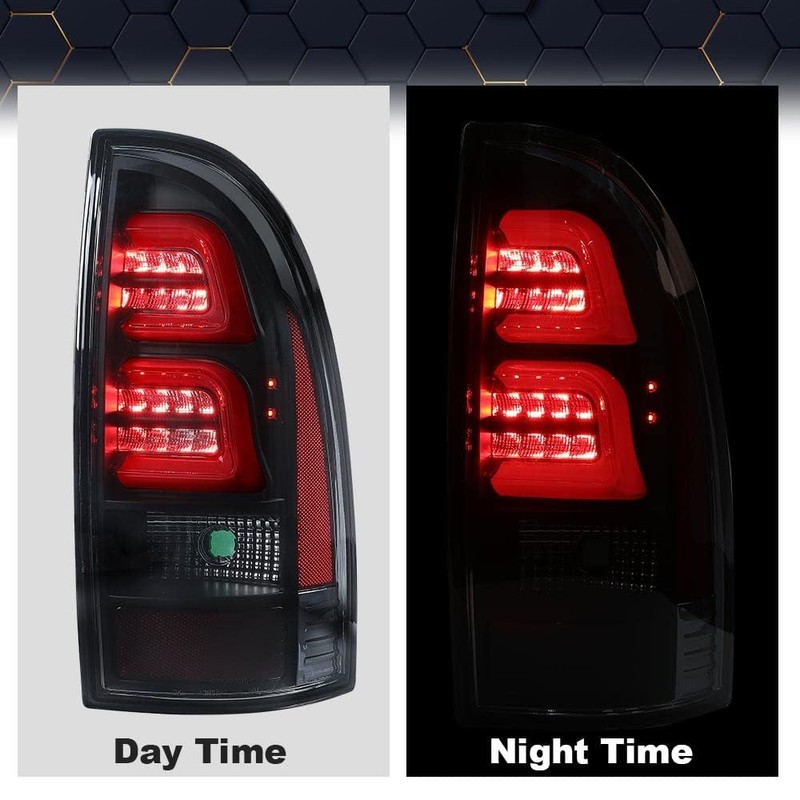 PIT66 LED Tail Lights Assembly Pair Compatible with Toyota Tacoma