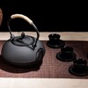 101oz/3000ml Extra Large and Heavy Cast Iron Teapot for 6