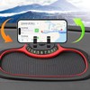 Multifunction Car Anti-Slip Mat with Auto Phone Holder and Extra