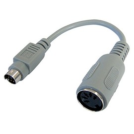 kenable 6 Polig mini DIN Männlich Zum 5 Polig DIN Weiblich Tastatur Adapter