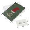 easykart labels 120 Christmas Holiday Greeting Cards, 5.75" x 4.25"
