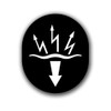 Sticker NVA Service Career Badge 18 x 15 cm Radio