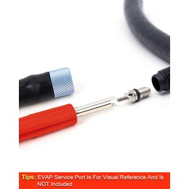 FENNICA EVAP Service Port Adapter Connector Kit & Valve Removal Tool Smoke Leak Tester