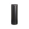 UNITED STATES HDW BM0344 4" x 24" 28GA Pipe, Black
