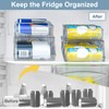 2 PCS Soda Can Organizer for Refrigerator & Pantry, Double