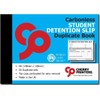 Cherry | Carbonless NCR | Student Detention Slip | Duplicate Book | A6 | 50 sets