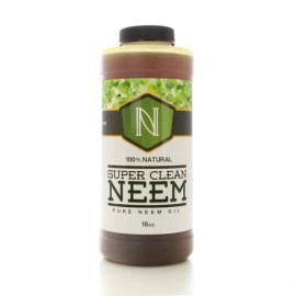 Super Clean Neem Oil Leaf Shine 16 oz–Cold Pressed & Extra Virgin | 100% Natural