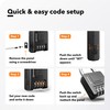 Combination Padlock - Heavy Duty Weatherproof 4 Digit Combination Lock