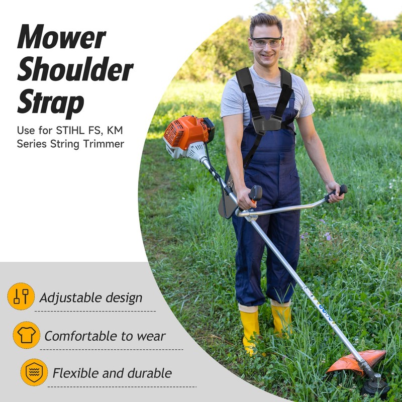 YOUSHARES Weed Eater Strap Shoulder Strap for Weed Trimmer -