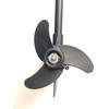 Black Fiberglass Reinforced Nylon Propeller Kit for Seamax PowerMax Models