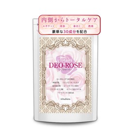 DEO-ROSE Rose Persimmon Shibo Champignon Placenta Etiquette Supplement (Approx. 30 Day Supply)