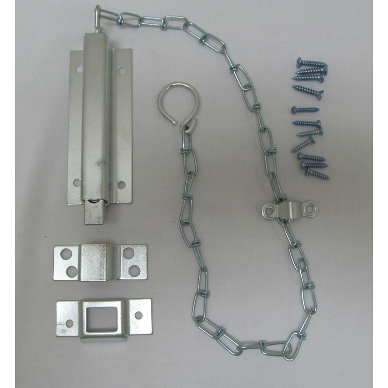 6" Chain Bolt Shed Door Heavy Duty Door Chain Bolt
