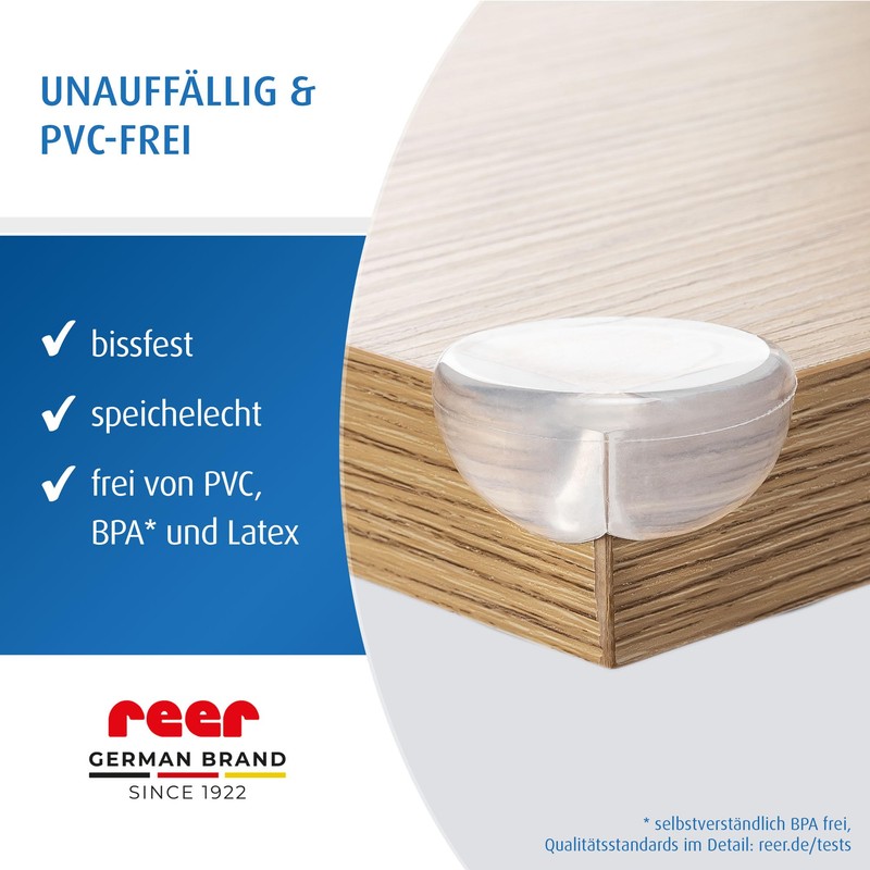 reer Baby Corner Protectors | Pack of 4 | Clear
