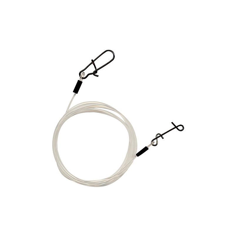 FTM Fluorocarbon Leader with Carabiner & Knot Lot Connection Diameter