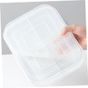 KOMBIUDA 2pcs Food Storage Bins Lids Stackable Storage Boxes Lids