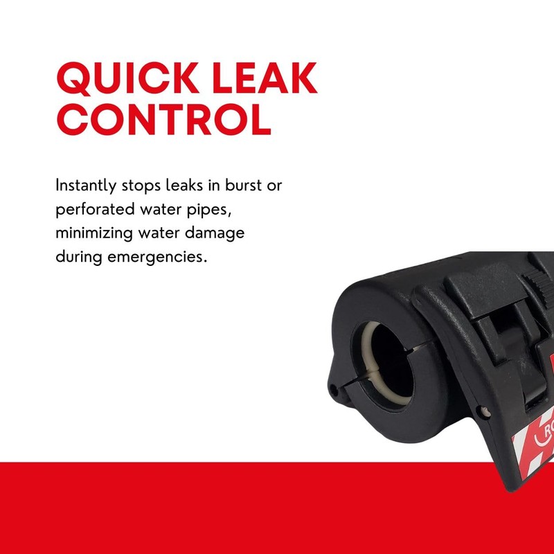 Rothenberger Kibosh 1/2" Emergency Pipe Repair Clamp - Instant Temporary