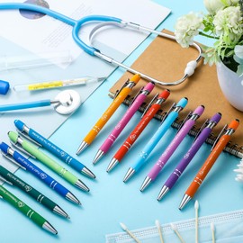 Gilprop 12 Pcs Labor and Delivery Nurse Pens Funny Nurse Pens, Gifts for Medical Assistants Office supplies(Colorful,Classic)