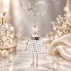 Handmade Tassel Fashionista Doll Keychain for Bags & Keys –