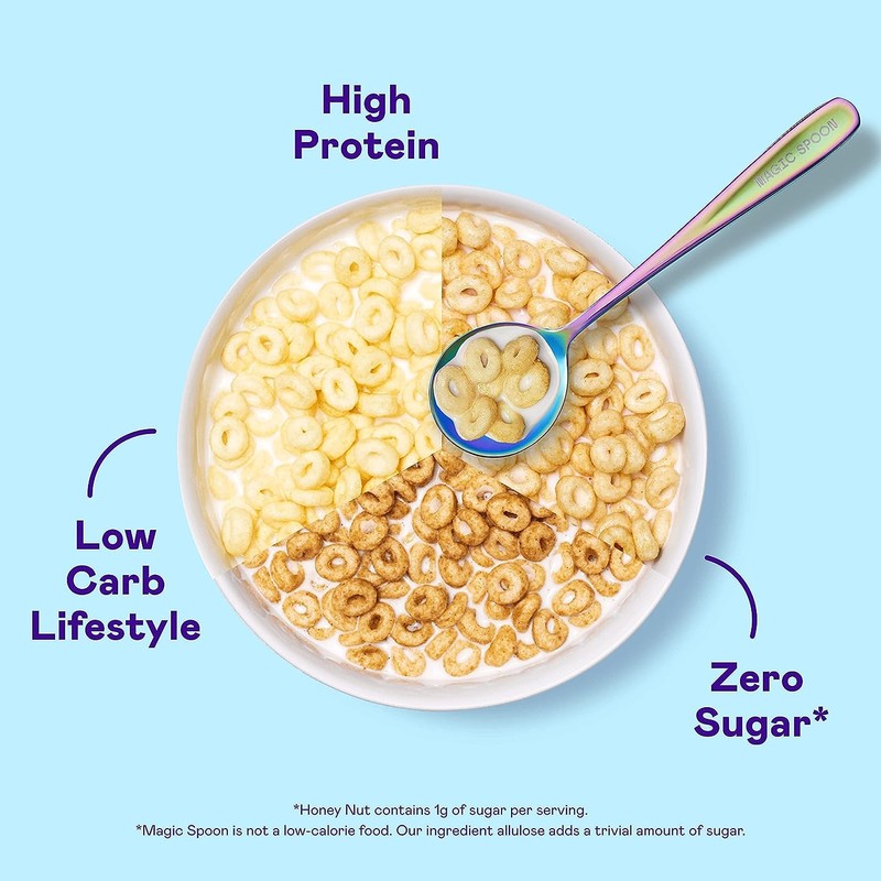 Magic Spoon Cereal - Fruity 4-Pack of Cereal - Keto