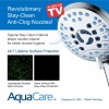 AquaCare AS-SEEN-ON-TV High Pressure 8-mode Handheld Shower Head with 2