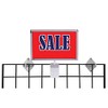 Gridwall Sign Holder, 7" x 11" Card Holder for &