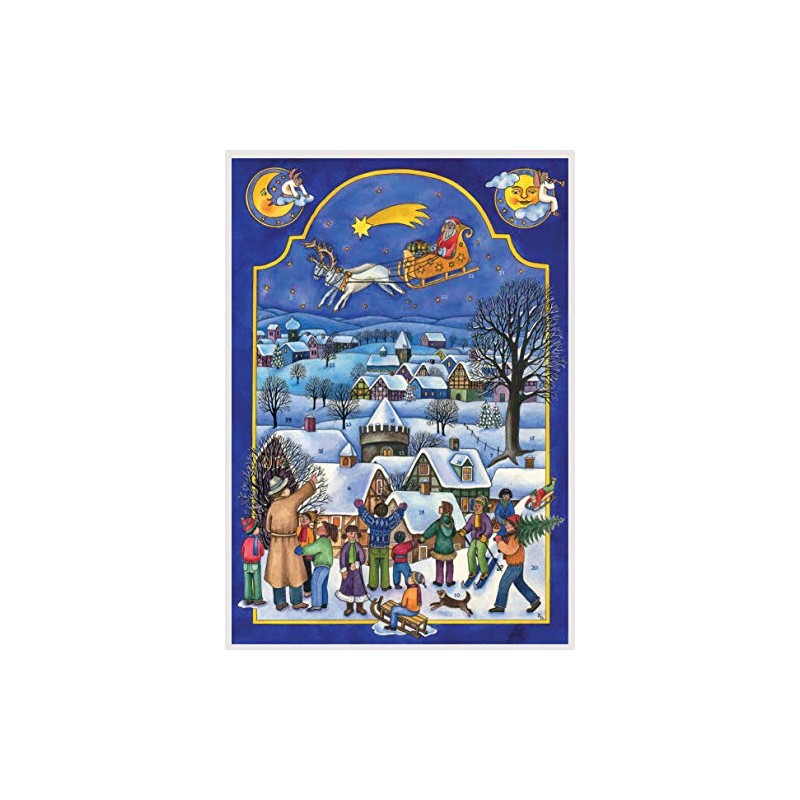 Richard Sellmer Verlag Advent Calendar Santa is coming