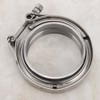 3 Inch Turbo Exhaust Down Pipe Stainless Steel V Band