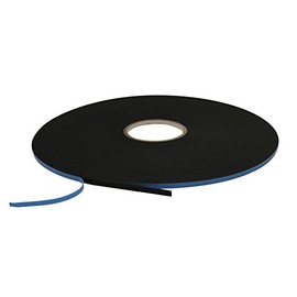 JVCC Window Glazing Tape [Double-Sided, Closed Cell] (DC-WGT-01): 3/4 in. x 50 yds. x 1/16 in. Thick (Black)