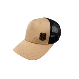 SABBOT Ezra Men's Snapback Cap, Women's Baseball Cap, Outdoor Cap, Cap with Cotton and Elastane, Cap, Modern Design, Adjustable, Breathable Mesh, beige