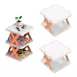 EGTMA Estante Para Zapatos Plegable Multifuncional Reforzado