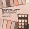 MYSTER ROSEY Neutral Eyeshadow Palette, Nude Eyeshadow Palette, Matte Eye