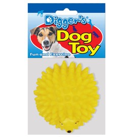 Boss Pet Vinyl Hedgehog with Squeaker Dog Toy